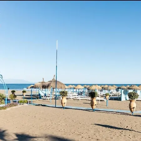 아파트 El Estudio De La Playa Benalbeach Gran Terraza Vistas Al Mar