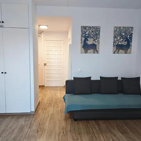 Апартаменты El Estudio De La Playa Benalbeach Gran Terraza Vistas Al Mar *